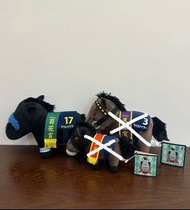 [全有牌] 日本馬仔 賽馬公仔 日本賽馬