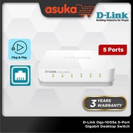 D-Link Dgs-1005a 5-Port Gigabit Desktop Network Switch