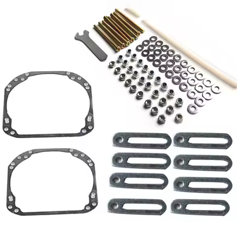 2PCS Universal Auto Projector Lens framework Bracket For Hella 3R G5 Hella 2 Bi LED Projector Lenses