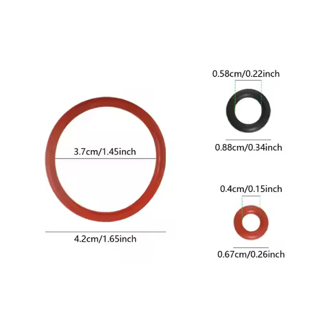 1set O-ring Seal Gasket Seals Maintenance Set Silicone Coffee Machine Exclusive for Jura Capresso Lm