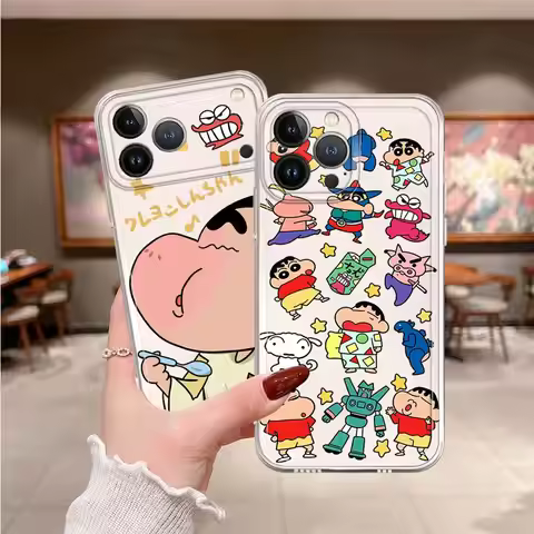 Cool Cra-yons Shin-chans Soft Phone Cover Case for iPhone 17 Pro Max 12 Mini Air 16 XS Max 15 14 Plu