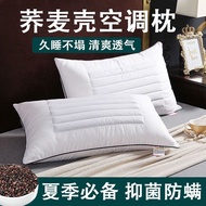 K-Y/ Summer Air Conditioning Pillow Buckwheat Hull Neck Pillow Insert Household Buckwheat Anti-Mite Pillow Student Dormi