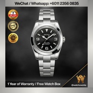 NH35 Automatic Datejust Mod Watch Explorer Smooth Round Bezel Jubilee | Sapphire Crystal | 36mm 39mm