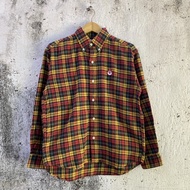 Flanel Captain Santa - Size S fit L - Baju Kemeja Flannel