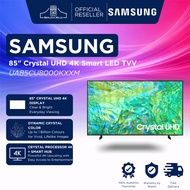 Samsung 85" Crystal UHD 4K Smart LED TV UA85CU8000KXXM