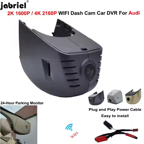 Plug and Play 4K Car DVR Dash Cam Camera for Audi a3 a4 a5 a6 a7 a8 q3 q5 q7 q8 b4 b5 b6 b7 b8 b9 c5