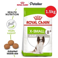 Royal Canin X-Small Adult 8+ 1.5kg Dry Dog Food - Size Health Nutrition