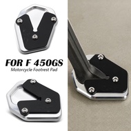 Motorcycle Kickstand Extender Foot Side Stand Extension Pad Support Plate Antiskid Enlarged Base For