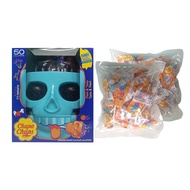 Chupa Chups Skull Halloween Lollipops ลูกอมจูปาจุ๊ปส์หัวกะโหลกฮาโลวีน อมยิ้มรุ่นพิเศษ
