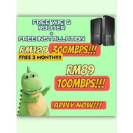 MAXIS HOME FIBRE (FREE INSTALLATION & FREE 3/6 MONTH)