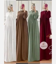 SALSA DRESS GAMIS POLOS JUMBO BAHAN CRINKLE PREMIUM GAMIS SALSA CRINKLE AIRFLOW LD 120 BUSANA MUSLIM WANITA TRENDY KEKINIAN GAMIS CRINKLE MODEL BARU BUSUI BAJU GAMIS TERBARU LEBARAN VIRAL