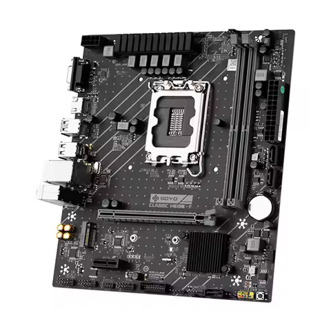 SOYO World Premiere Classic H610M-F Motherboard LGA1700 Slot Dual-channel DDR4 Memory USB3.2 M.2 I/N