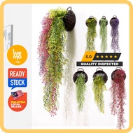 Artificial Golden Bell Willow | Hanging Plant | Daun Jurai Pokok Berjuntai | Pokok Hiasan Plastik | 