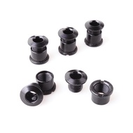 5pcs Stone Bike Chainring Bolts Cr-mo Steel 7.6mm 8.5mm 10.5mm BMX Road Fixed Gear Chainwheel Screws