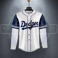 { JMV SPORT } - [COD] - Baju Baseball DOODGERS lengan panjang terbaru 2022 / Jersey Baseball / Jerse