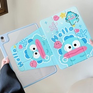 เคสไอแพด Air7 Air6 11/13 ที่ใส่ปากกา Hangyodon เคสiPadหมุน 360° Gen11 Gen10 Gen9 Pro11/13