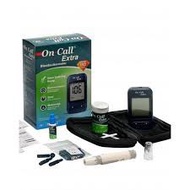 On Call Extra Glucose Meter Starter Kit ACON Lab USA Free 10 Test Strips