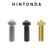 Volcano Hardened Steel Volcano Nozzle Stainless Steel Brass E3D V6 Vyper 3D Printer Nozzle Accessori