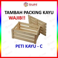 MESIN Additional Wooden Crate Packing Type C - Jinka Jk-Pro V 721 Sticker Cutting Machine, T-Shirt P