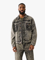 True Religion - Men Jacket - SUPER T OVERSIZED DENIM JACKET