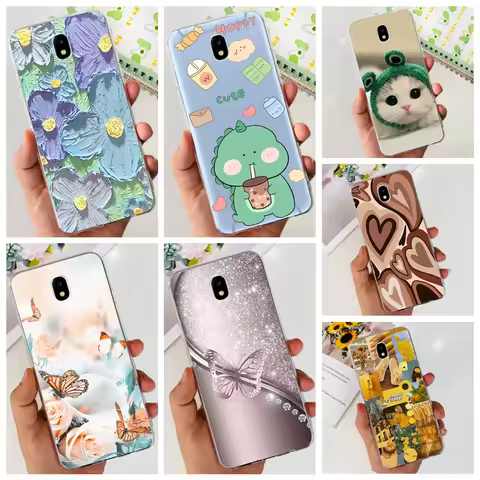 For Samsung Galaxy J7 2017 J5 2017 J3 2017 Case Cover Soft TPU Silicone Coques For Samsung J5 2017 J