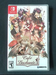NS 《幻奏咖啡廳-Café Enchanté-》任天堂 Nintendo Switch 乙女遊戲 game 美版 少量發行 市面罕有（全新）英文