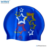 4602P PRO WAVE swimming cap - swimming cap - blue star