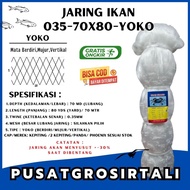 MATA STRING NET 035 70X80 YOKO (RIGHT EYES) FISH NET CRAB CAP NET PANDA/ PHOENIX/ jaring ikan pukat 