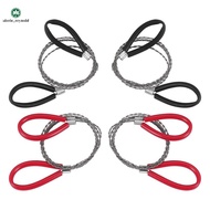 4 Pcs Metal Wire Saw Hand Pocket String Rope Saw PVC Pipe Cutting Tool for Wood