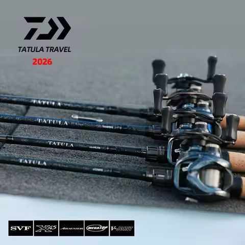 2026 DAIWA TATULA TRAVEL Fishing Rod 4S Spinning/Casting Lure Bass Fast Action Carbon Fiber for Salt
