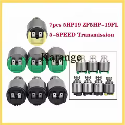 High Quality 5HP19 ZF5HP19 Transmission Solenoid Valve Kit for BMW VW Audi Prosche 5 Speed 100% Adap