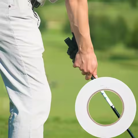 Double Sided Golf Grip Tape Golf Putter Tape Cuttable Golf Grip Tape Roll Long Lasting Waterproof fo