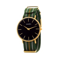MASSA Grace Black Watch 36mm - Gold - Leather Strap/ Steel Strap/ Nato Strap