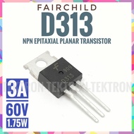 Fairchild D313 NPN Transistor 3A 60V 2SD313 313 Tr