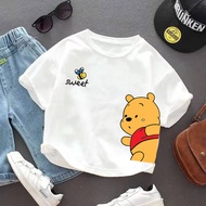 Winnie the Pooh kids t shirt children clothes t shirt kanak kanak baju kanak kanak lelaki baju kanak kanak perempuan