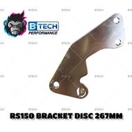 RS150 BRACKET DISC 267MM BTECH GENUINE PART