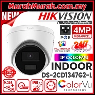 HIK HIKVISION DS-2CD1347G2-I 4.0MP IP Poe 24/7 FULL TIME COLORVU + 4MP 1440P HD PoE Indoor Network C