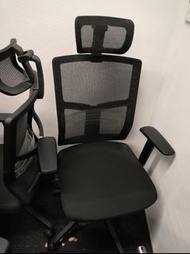 多功能人體工學椅 電腦椅 辦公椅 網椅升降扶手 頭枕 headrest ergonomic task executive office chair