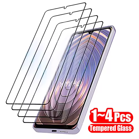 1-4pcs Protective Glass for Redmi A4 A3 A2 A1+ Plus Screen Protectors Tempered Glass Full Cover Film