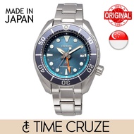 [Time Cruze] Seiko Prospex Solar GMT Sumo Divers SFK001J1 Stainless Steel Blue Dial Men Watch SFK001J SFK001