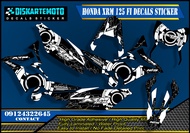 Honda Xrm 125 fi Decals sticker