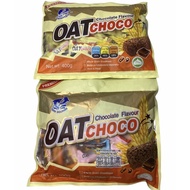 ❗❗สุดปัง❗❗ OAT CHOCO Twinfish Chocolateโอ๊ดโลมา รส ซ็อกโกแลต สินค้านำเข้าจากมาเลเซีย 400g ถุงสีเหลือ