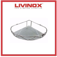 LIVINOX LBA-CB05-SS Corner Basket Dimension: L260 x W260 x H90mm