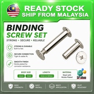 **M4 M5 Binding Screw Set | Screw Post Male Female Nut Bolt | Chicago Screw Connector Fastener | Cro