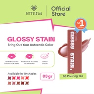 Emina Glossy Stain Lip Tint - Lipstik Emina