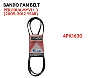 Bando Fan Belt 4PK1630 For Perodua Myvi 1.3 2009-2012 Year