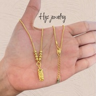 24k gold plated koye necklace