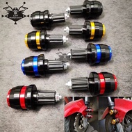 Motorcycle fender Front Falling Protector Frame Slider Screw Bolt Fork Caps For Yamaha FZ8 FZ6 FZ1 F