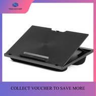 TECHCHIP-Adjustable Lap Desk with 8 Adjustable Angles & Dual Cushions Laptop Stand for Laptop Desk W