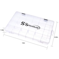 Sougayilang Fishing Tool Box 1/2/4pcs 3600 3700 Plastic Bait Storage Box Portable Fishing Tackle Sui